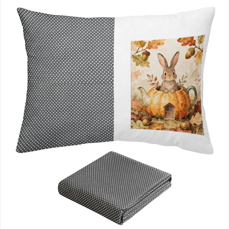 سرویس ملحفه مدل کشدار طرح کدو یک نفره 2 تکه