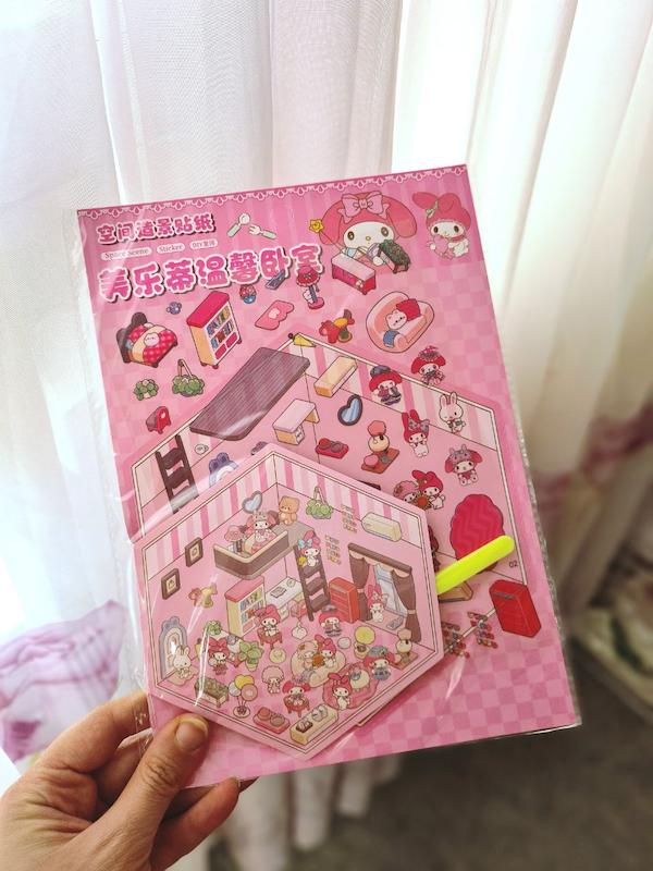 استیکر سه بعدی پنس دار سانریو