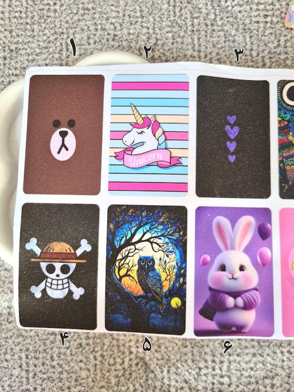 استیکر کارت عابر بانک شاینی