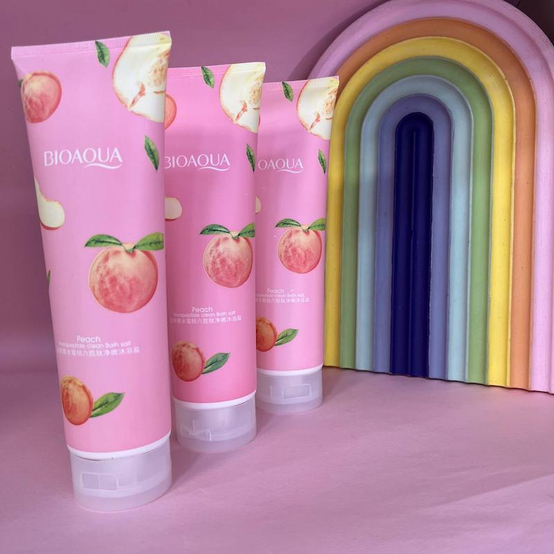 نمک بدن هلو BIOAOUA