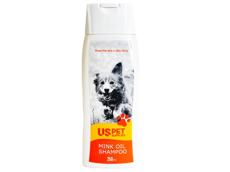 شامپو سگ یو اس پت حاوی روغن مینک – Uspet Dog Shampoo Mink Oil
