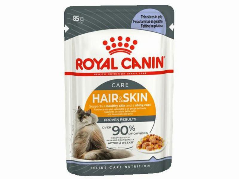 پوچ گربه رویال کنین وزن 85 گرم ،مخصوص گربه های عقیم شده با پوست حساس ،Neuterd and skin