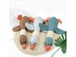 اسباب‌ بازی‌ سگ‌ عروسکی‌ غاز‌ سوت‌دار Funny Dog Squeaky Goose Chew Toy