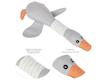 اسباب‌ بازی‌ سگ‌ عروسکی‌ غاز‌ سوت‌دار Funny Dog Squeaky Goose Chew Toy