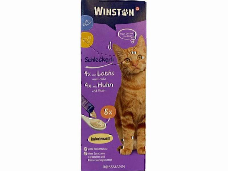 بستنی گربه وینستون با طعم مرغ و ماهی  Winston Chicken & Fish Cat Ice Cream – بسته ۸ عددی