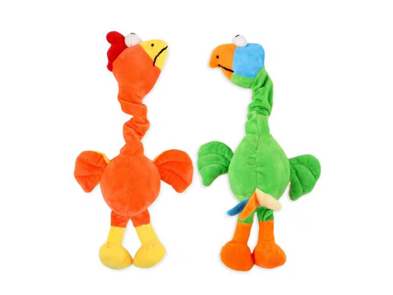 اسباب‌بازی جویدنی تعاملی صدادار برای سگ‌های کوچک و بزرگ – ابزار سرگرمی و تقویت دندان سگ