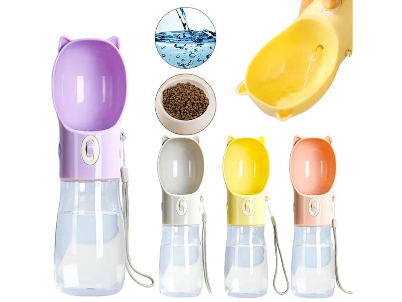 بطری آب سگ و گربه ضدچکه قابل‌حمل – Dog Water Bottle Leakproof Portable Pet Dispenser | مناسب سفر، پیاده‌روی و گردش