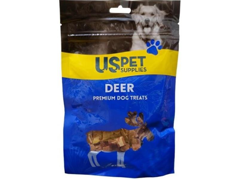 تشویقی سگ مکعبی – گوشت گوزن و ماهی | US Pet Cubic Dog Treat – Venison & Fish