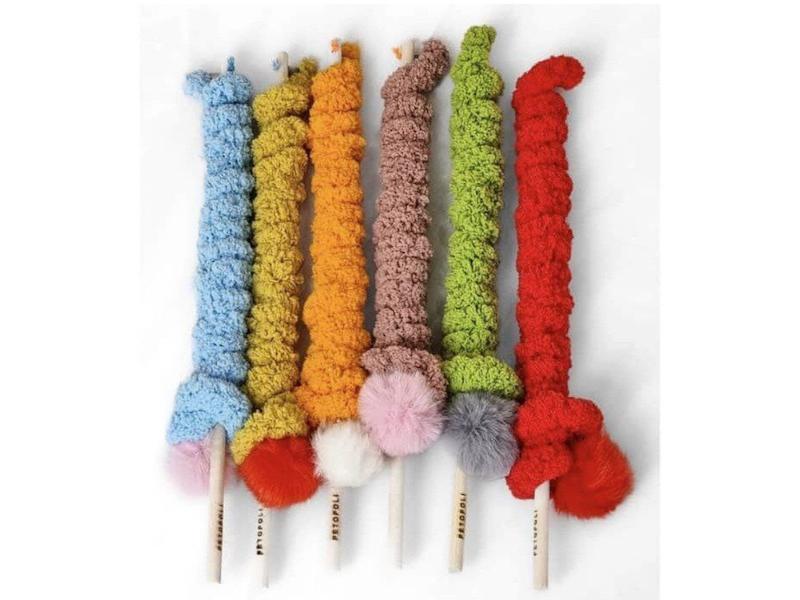 اسباب‌بازی گربه مدل چوب مار پتوپلی