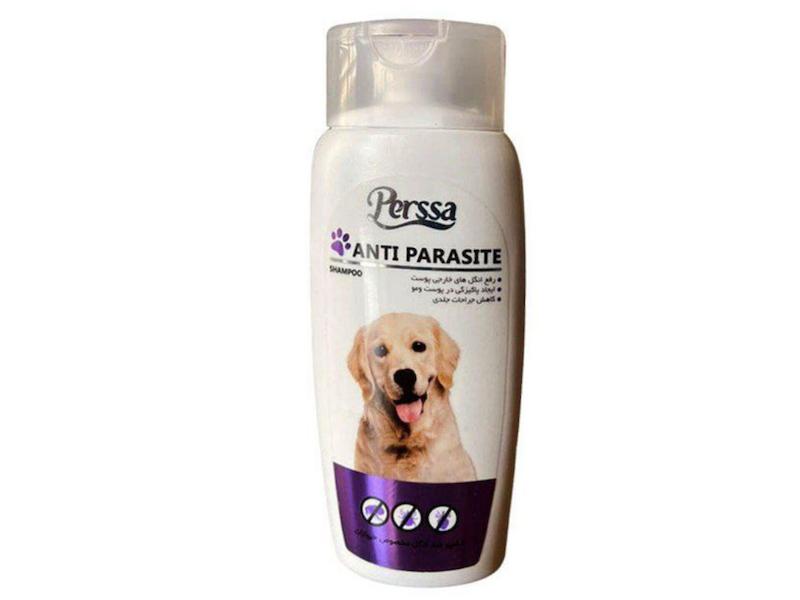 شامپو ضد کک و کنه سگ پرسا – حجم 250 میلی‌لیتر