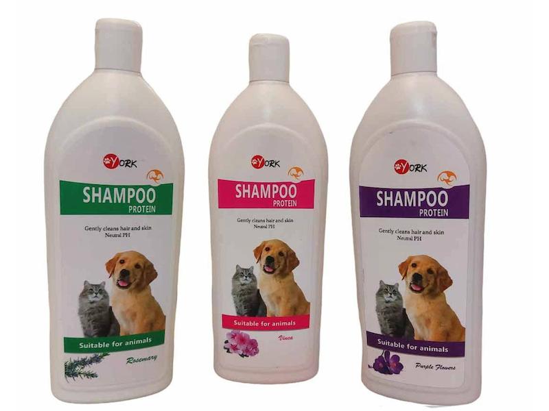 شامپو سگ و گربه پروتئین یورک – حجم 300 میلی‌لیتر
