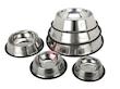ظرف آب و غذای استیل سگ و گربه طرح پنجه – Stainless Steel Paw Print Pet Bowl