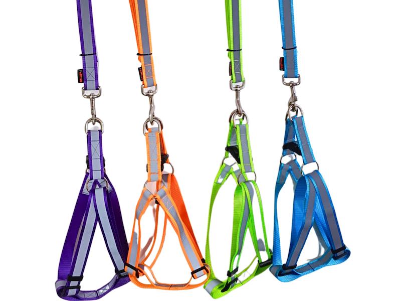 قلاده کتفی شب نما پریمیوم سایز لارج پت پلاس – Shabnamo Premium Reflective Harness Large Pet Plus