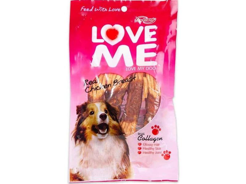 تشویقی سگ لاومی با طعم مرغ و هویج – Love Me Chicken & Carrot Dog Treats