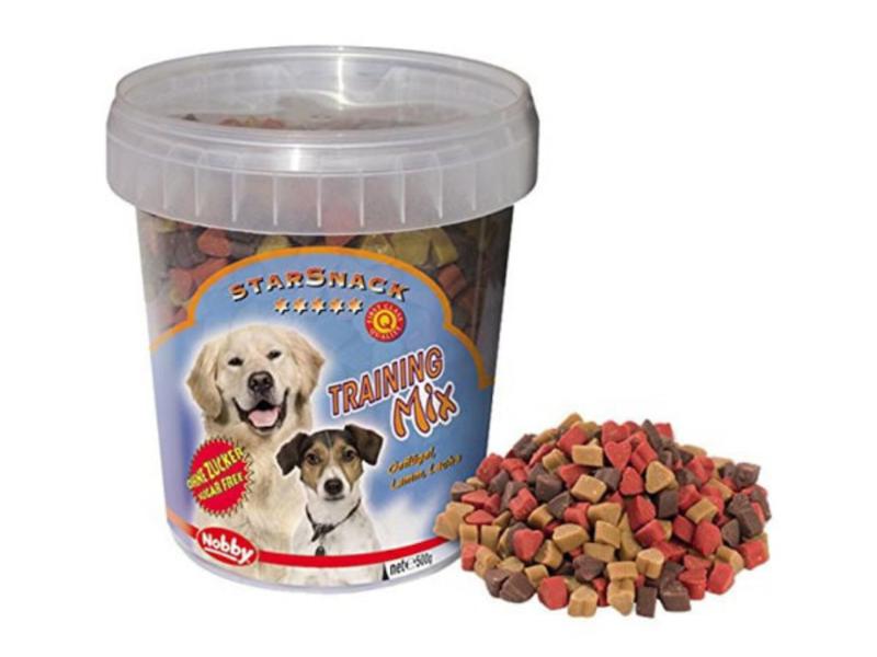 تشویقی سگ نوبی مدل میکس قلبی – Nobby Heart Mix Dog Treats 500g