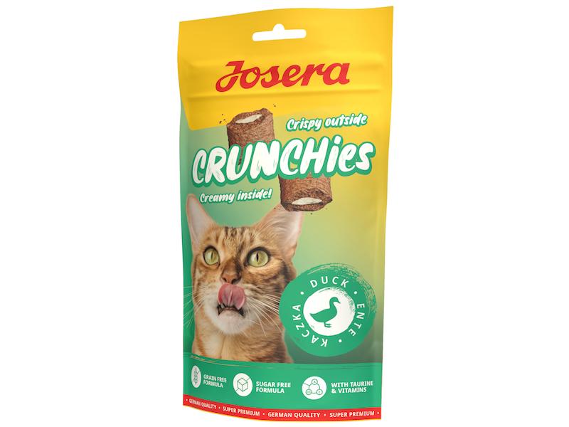 تشویقی گربه جوسرا کرانچیز با طعم اردک – Josera Crunchies Duck