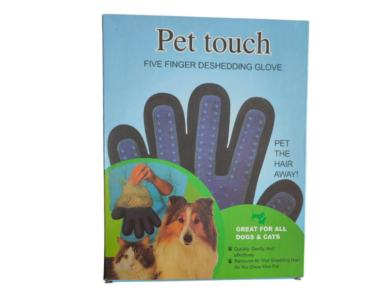 دستکش ماساژ سگ و گربه مدل Pet Touch – Pet Touch Grooming & Massage Glove