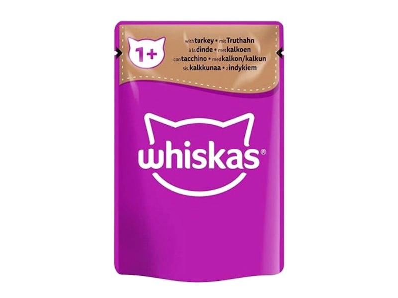 پوچ گربه ویسکاس با طعم بوقلمون – Whiskas Pouch Turkey Flavor 85g
