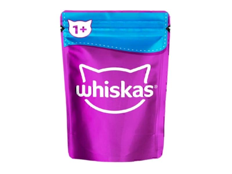 پوچ گربه ویسکاس با طعم دریایی – Whiskas Pouch Seafood Flavor 85g
