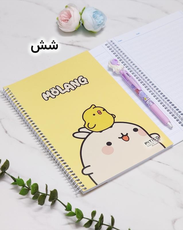 دفتر زبان دو خط کیوت 