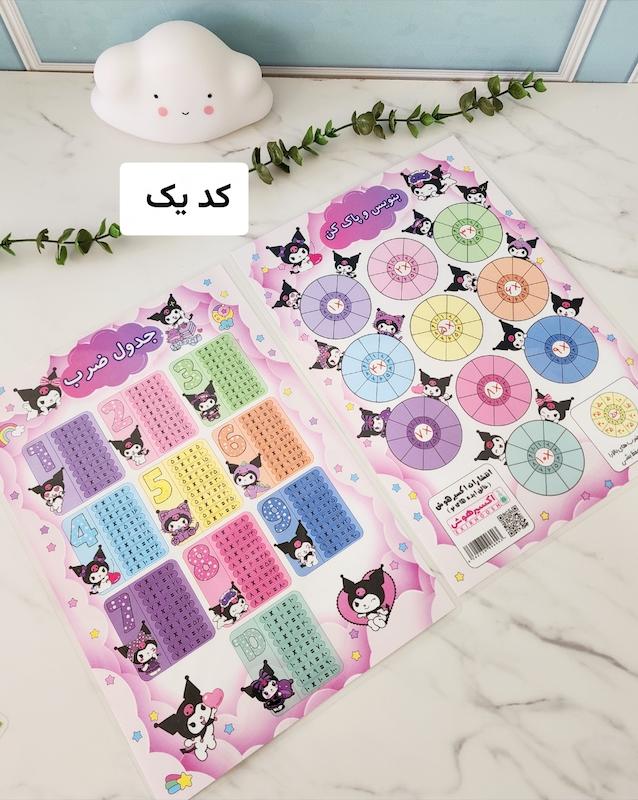 لمینت جدول ضرب 