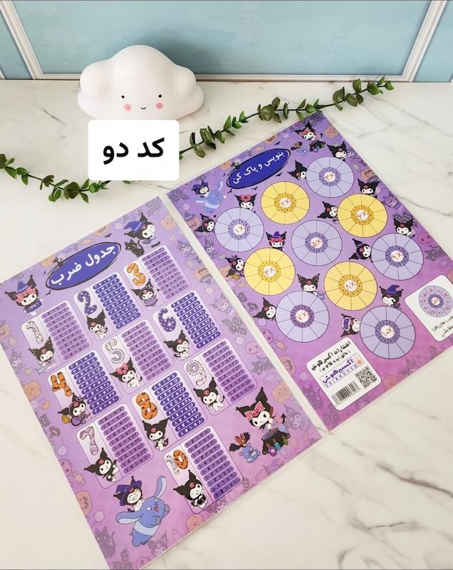 لمینت جدول ضرب 
