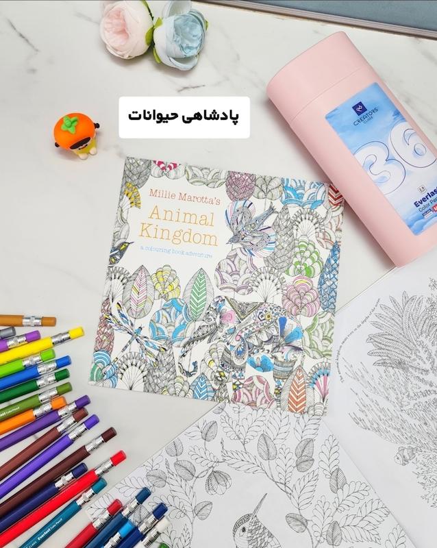 کتاب رنگ آمیزی بزرگسالان