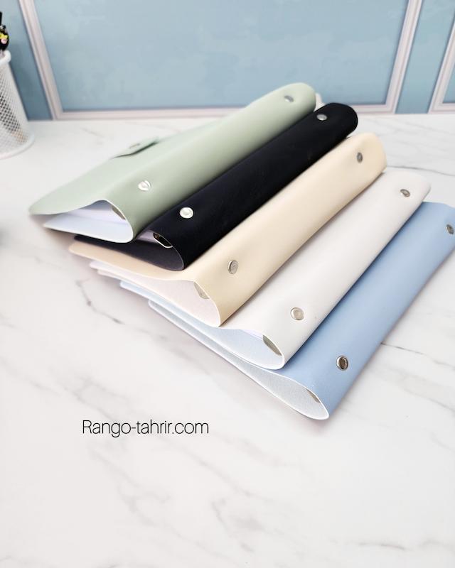 کلاسور چرمی کیفت رنگ مشکی