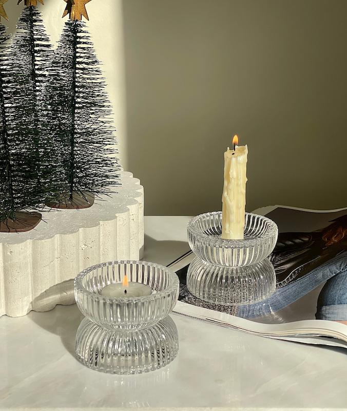 جاشمعی کریستالی مدل پیاله