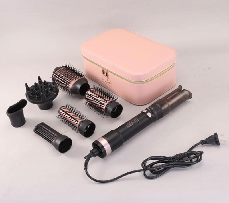 سشوار برس‌دار چرخشی 1500 وات انزو پروفیشینال مدل EN-760 7in1