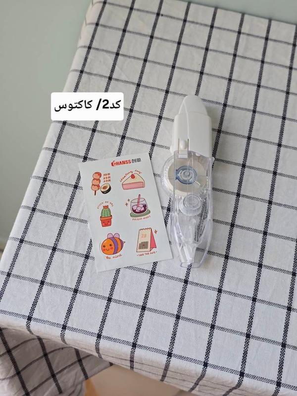 غلطگیر نواری +استیکر (برای عکاسی پلمپش باز شده)