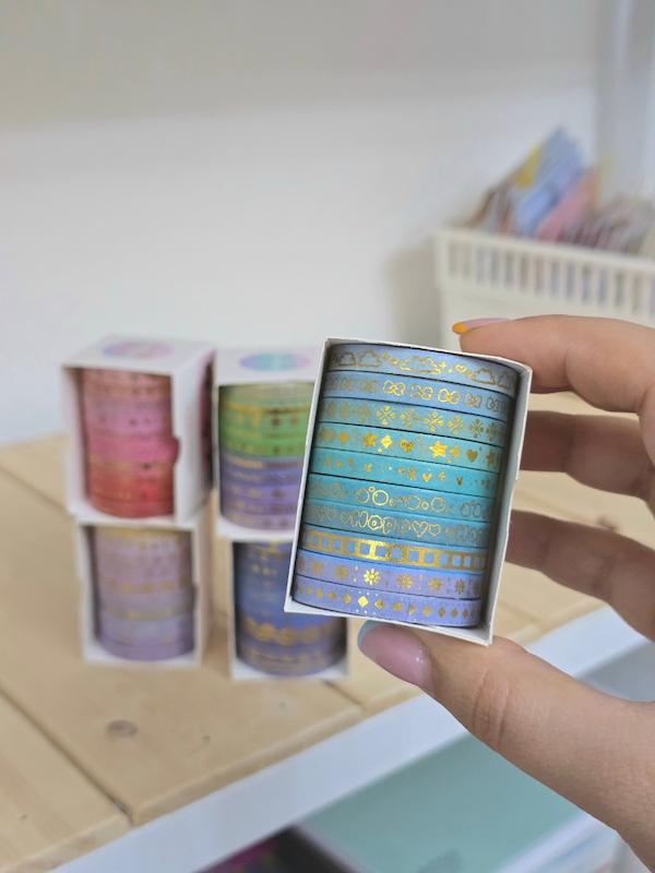 واشی 10 حلقه طلاکوب