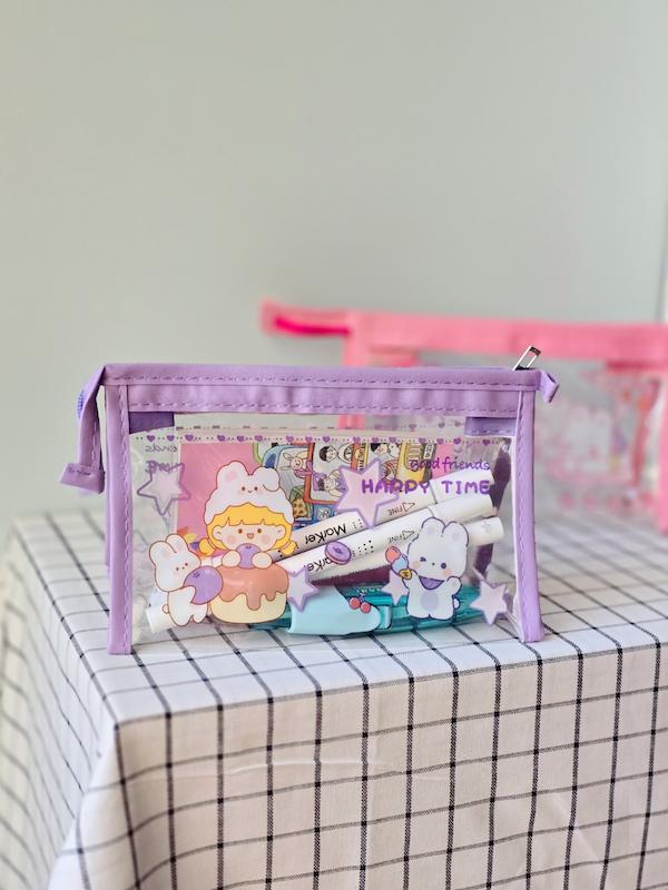 جامدادی شفاف فانتزی