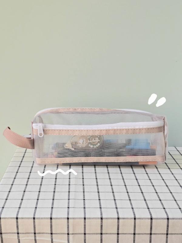 جامدادی توری دو زیپ