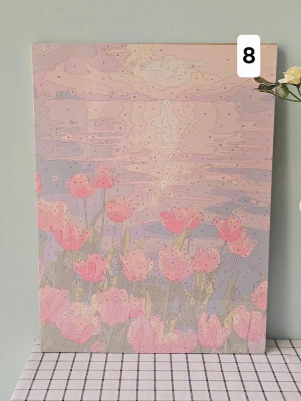 نقاشی شماره دار 30×40 (تابلوی رنگ آمیزی)
