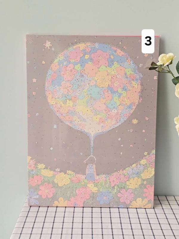 نقاشی شماره دار 30×40 (تابلوی رنگ آمیزی)