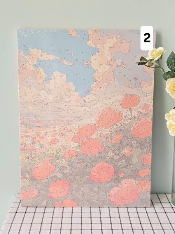 نقاشی شماره دار 30×40 (تابلوی رنگ آمیزی)