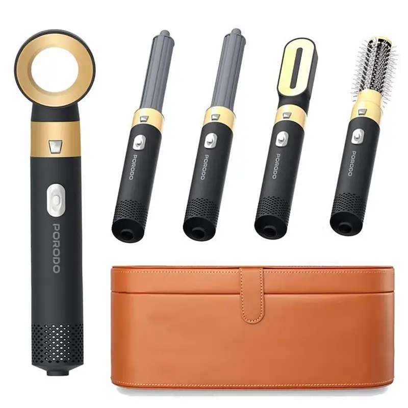 سشوار چندکاره پرودو Porodo Multi-Styling Hair Dryer Set LFST126BK
