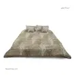 سرویس روتختی شاخه دو نفره 160 | دورو کرم خاکی