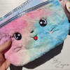 کیف آرایشی پشمالو یونیکورن 🦄
