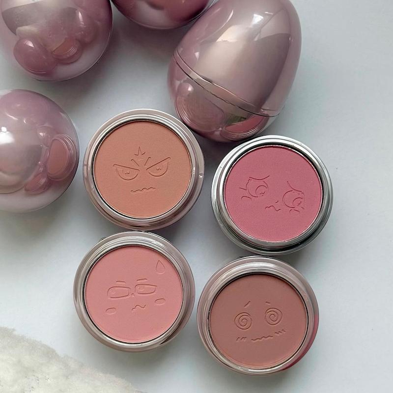 رژگونه تخم مرغی پینترستی