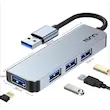 هاب 4 پورت TSCO USB3.0 مدل THU 1142 - خاکستری (گارانتی 12 ماهه تسکو)
