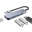 هاب 4 پورت TSCO USB3.0 مدل THU 1142 - خاکستری (گارانتی 12 ماهه تسکو)