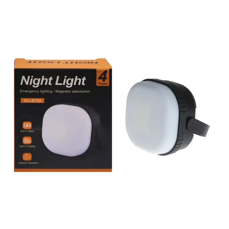 چراغ شارژی مدل WJ-8150 - مشکی