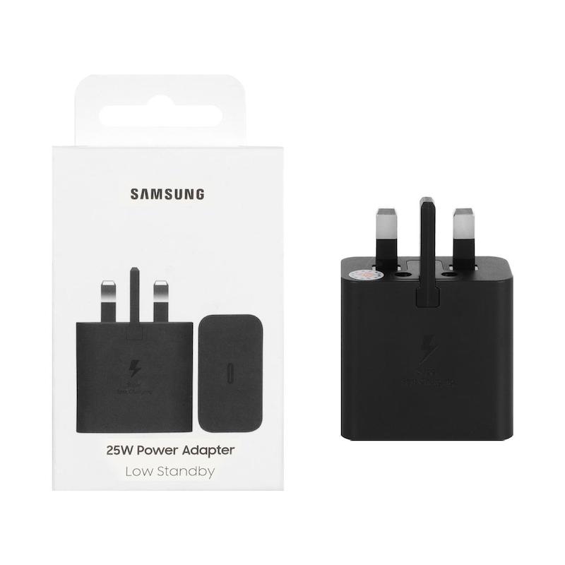 شارژر دیواری سه پین PD و فست تک پورت SAMSUNG مدلEP-T2510 25W - مشکی - NZR (اصل ویتنام)