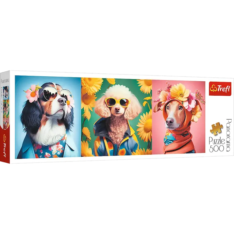 پازل 500 تیکه  Panorama Doggie Fashion Week