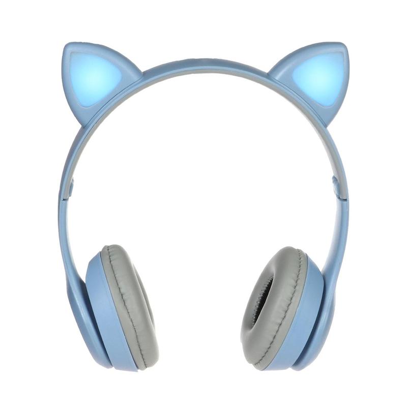 هدفون بی سیم CAT مدل MZ47 - آبی طوسی