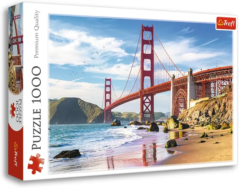 Puzzle "1000 pcs" Golden Gate Bridge, San Francisco, USA