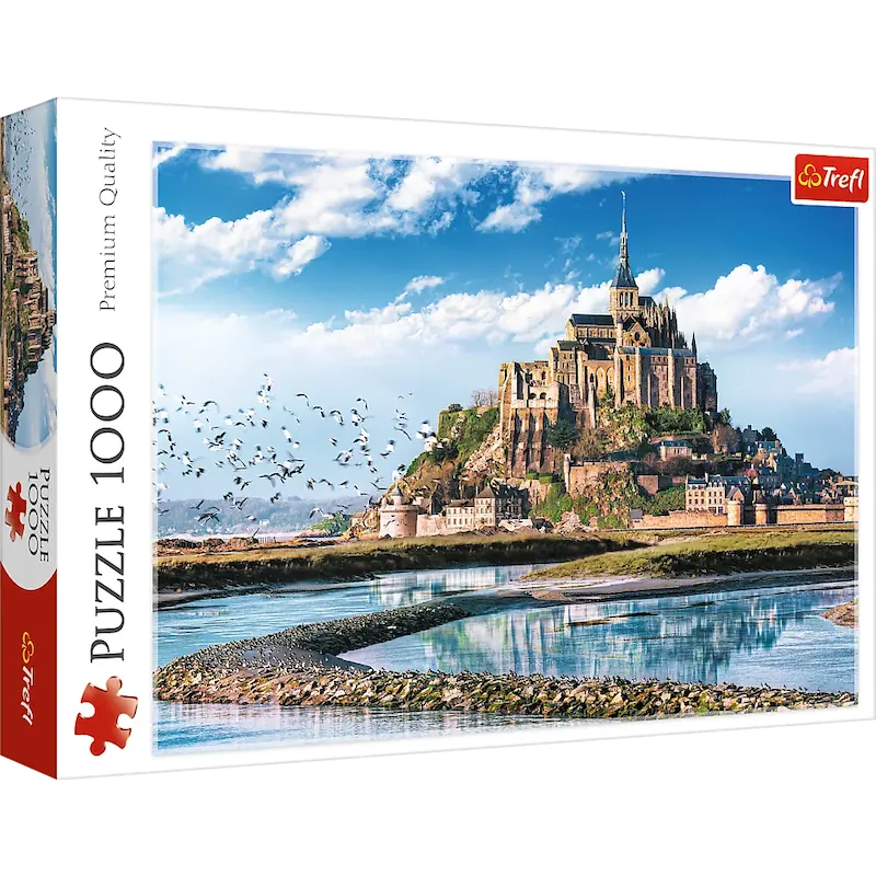 Puzzle "1000 pcs" Mont Saint – Michel, France