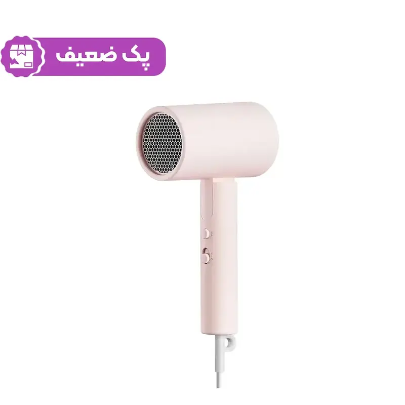 سشوار Mijia مدل Compact Hair Dryer H101 CMJ04LXP - صورتی (گارانتی 12 ماهه شرکتی) پک ضعیف